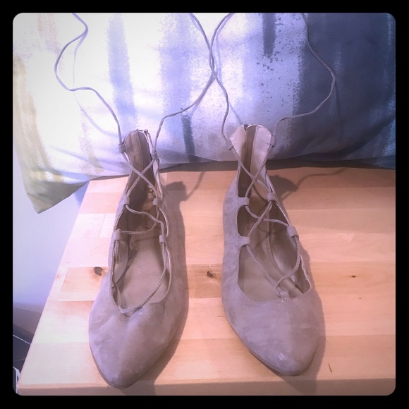 BCBGeneration Shoes - BCBG taupe flats BCBGeneration Shoes - BCBG taupe flats